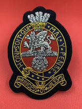 Princess of Wales’s Royal Regiment Blazer Badge PWRR Embroidered Blazer Badge